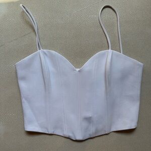 White Corset Top